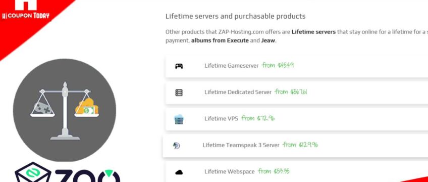 ZAP-Hosting Game Server Coupons & Promo Codes